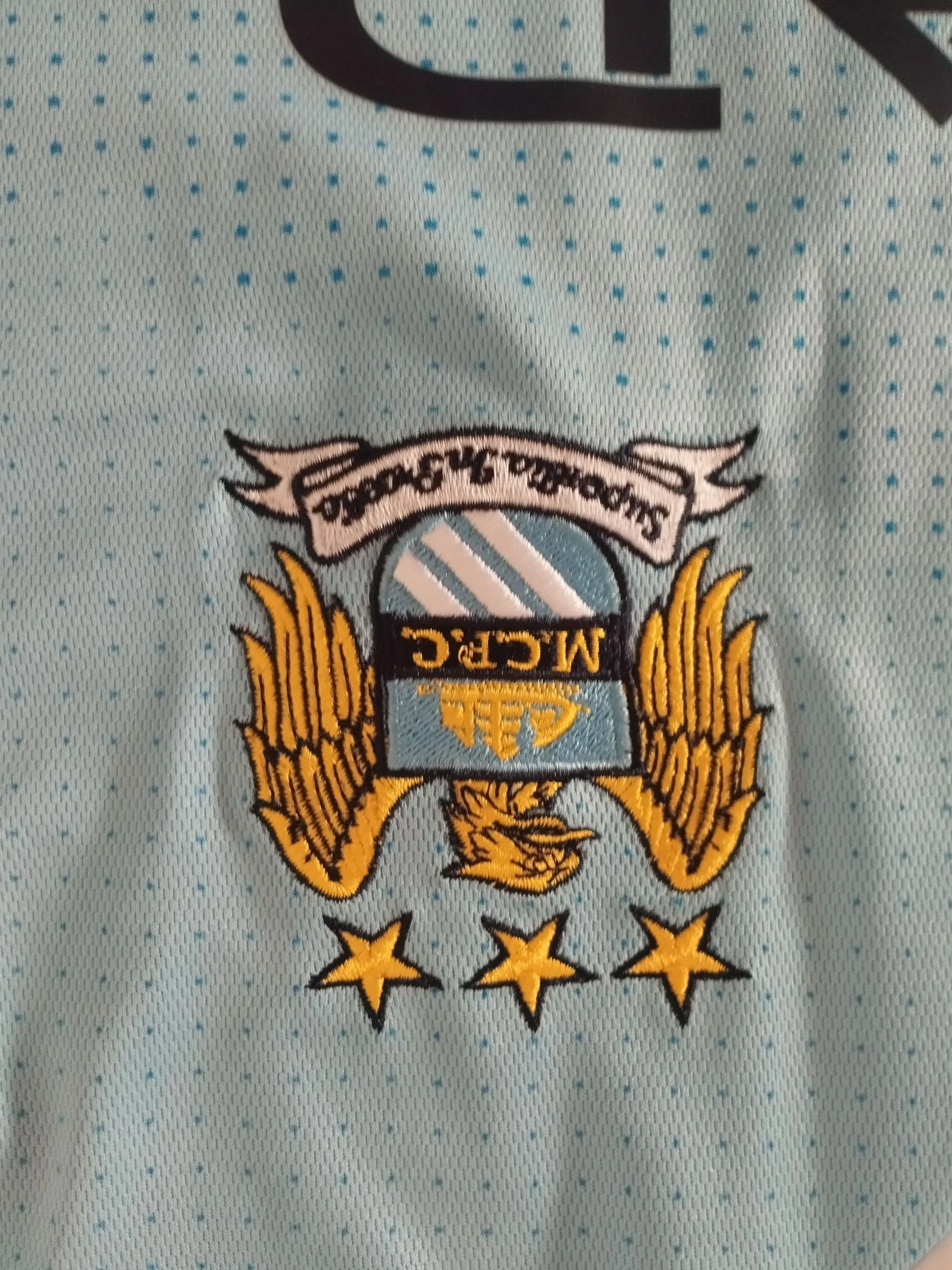 Retro Manchester City Umbro T-shirt – photo 3